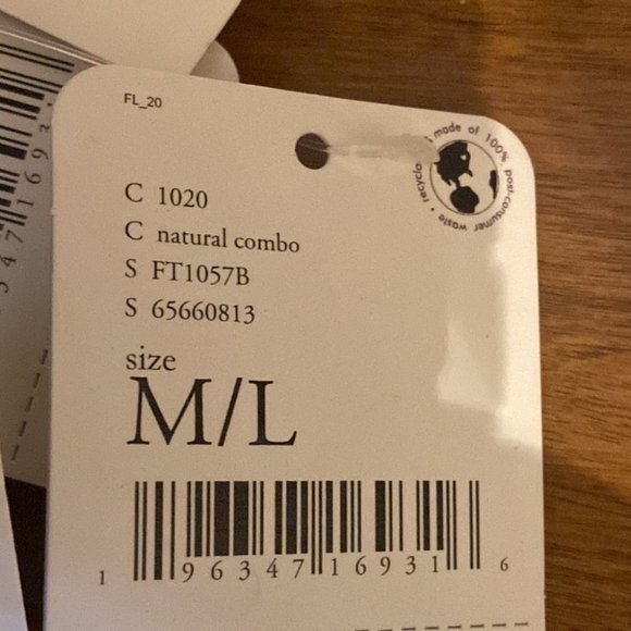 FREE People The Desert Days Seamless Bandeau natural combo Size M/L - Picture 7 of 14